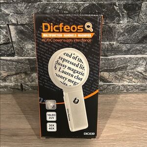 Multifunction Handheld Magnifier -‎ White